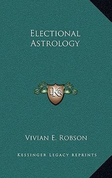 portada electional astrology (en Inglés)