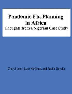 portada Pandemic Flu Planning in Africa: THoughts from a Nigerian Case Study