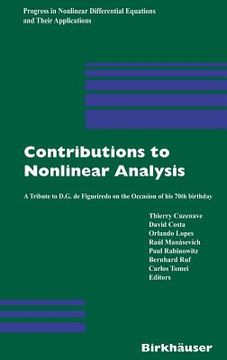 portada contributions to nonlinear analysis (en Inglés)