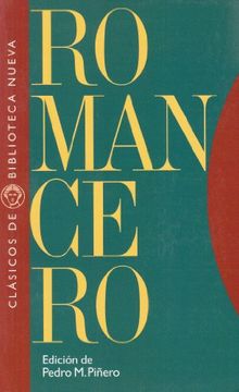 portada Romancero (Clásicos de Biblioteca Nueva) (in Spanish)