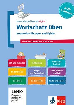portada Wortschatz Üben: Interaktive Übungen und Spiele (in German)