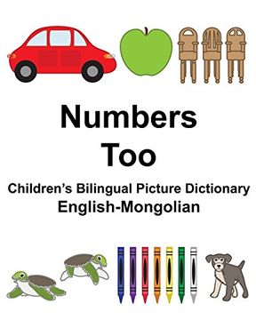 portada English-Mongolian Numbers/Too Children's Bilingual Picture Dictionary (FreeBilingualBooks.com) (in English)