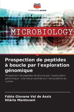 portada Prospection de peptides à boucle par l'exploration génomique (en Francés)