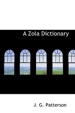 portada a zola dictionary (en Inglés)