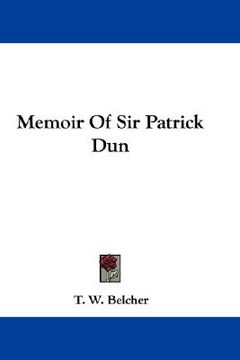 portada memoir of sir patrick dun