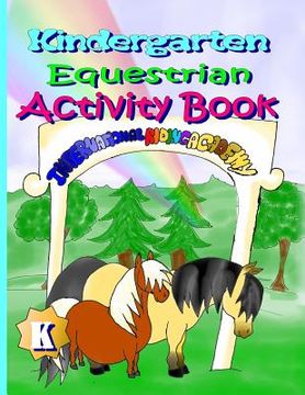 portada Kindergarten Equestrian Activity Book (en Inglés)