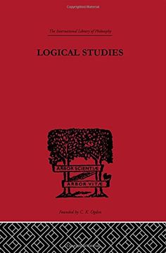 portada Logical Studies (International Library of Philosophy) (en Inglés)
