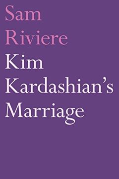 portada Kim Kardashian's Marriage (Faber Poetry) (en Inglés)
