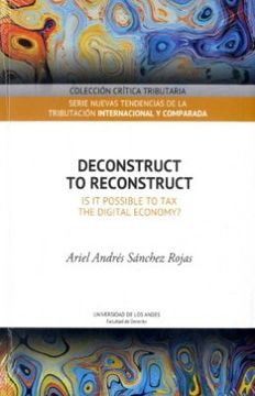 portada Deconstruct to Reconstruct (en Inglés)