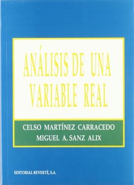portada Análisis de una Variable Real (in Spanish)