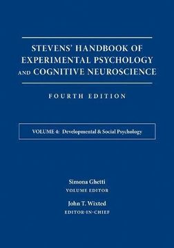 portada Stevens' Handbook of Experimental Psychology and Cognitive Neuroscience, Developmental and Social Psychology