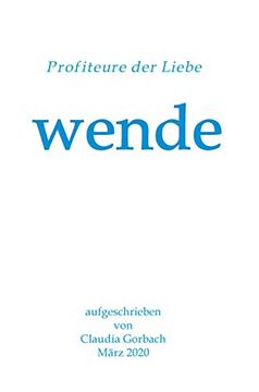 portada Wende: Profiteure der Liebe (in German)
