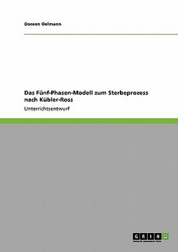 portada Das Fünf-Phasen-Modell zum Sterbeprozess nach Kübler-Ross (in German)