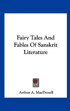 portada fairy tales and fables of sanskrit literature (en Inglés)
