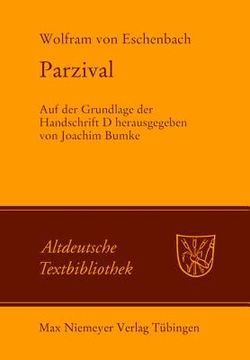 portada parzival: auf der grundlage der handschrift d herausgegeben (in German)