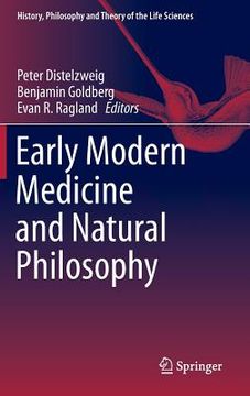 portada Early Modern Medicine and Natural Philosophy