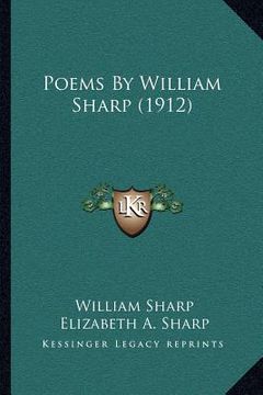 portada poems by william sharp (1912) (en Inglés)