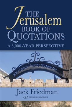 portada Jerusalem Book of Quotations: A 3,000 Year Perspective: 3000 Year Perspectives