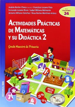 portada Actividades Practicas de Matematicas y su Didactica 2: Grado Maestro de Primaria (in Spanish)