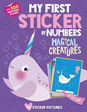 portada My First Sticker by Numbers: Magical Creatures (en Inglés)