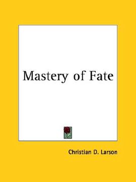 portada mastery of fate (en Inglés)