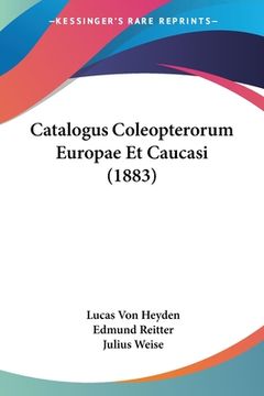 portada Catalogus Coleopterorum Europae Et Caucasi (1883) (in Latin)