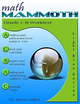 portada Math Mammoth Grade 1-B Worktext (en Inglés)