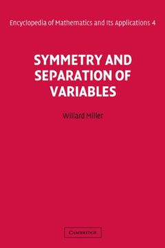 portada Symmetry and Separation of Variables (Encyclopedia of Mathematics and its Applications) (en Inglés)