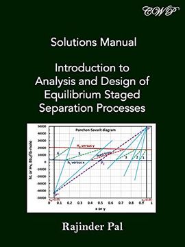 portada Solutions Manual: Introduction to Analysis and Design of Equilibrium Staged Separation Processes (Chemical Engineering) (en Inglés)