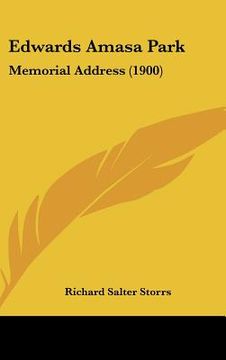 portada edwards amasa park: memorial address (1900)