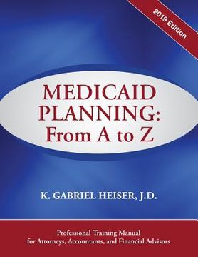 portada Medicaid Planning: A to Z (2019 ed.) (en Inglés)