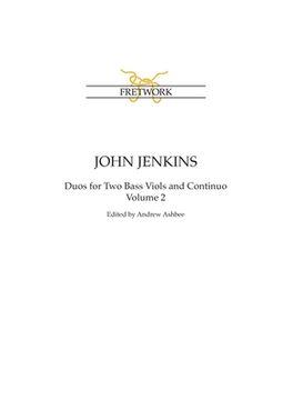 portada John Jenkins: The Bass Viol Duos Volume 2 (in English)