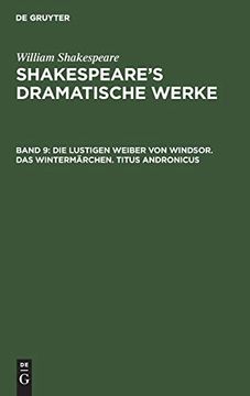 portada Die Lustigen Weiber von Windsor. Das Wintermärchen. Titus Andronicus (in German)