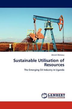 portada sustainable utilisation of resources (en Inglés)