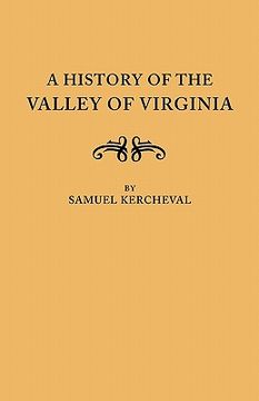 portada a history of the valley of virginia (in English)