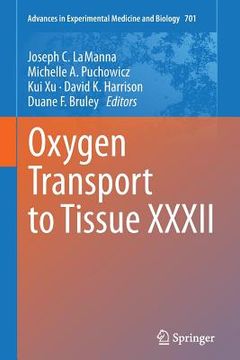 portada Oxygen Transport to Tissue XXXII (en Inglés)