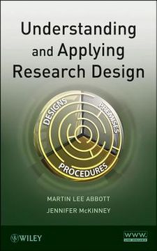 portada understanding and applying research design (en Inglés)
