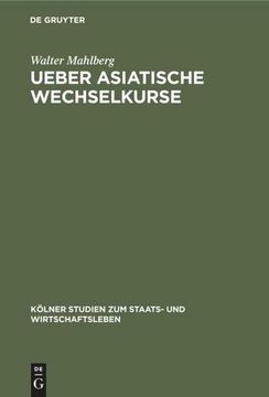 portada Ueber Asiatische Wechselkurse (en Alemán)