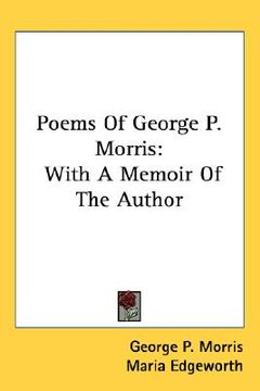 portada poems of george p. morris: with a memoir