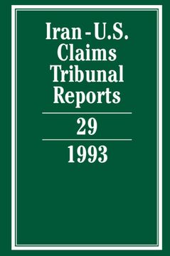 portada iran-u.s. claims tribunal reports: volume 29 (in English)