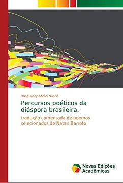 portada Percursos Poéticos da Diáspora Brasileira:  Tradução Comentada de Poemas Selecionados de Natan Barreto