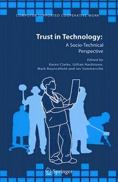 portada trust in technology: a socio-technical perspective (in English)