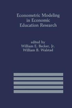 portada Econometric Modeling in Economic Education Research (en Inglés)