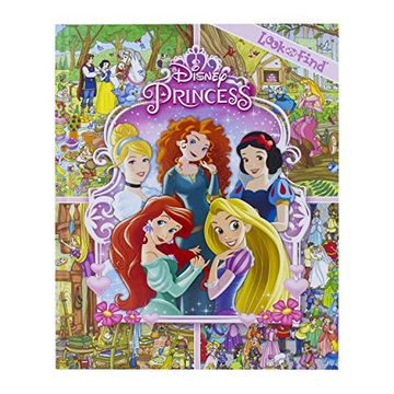 portada Disney Princess - Look and Find - pi Kids (en Inglés)