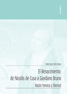 portada El Renacimiento: De Nicolas de Cusa a Giordano Bruno