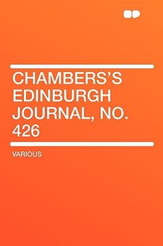 portada chambers's edinburgh journal, no. 426