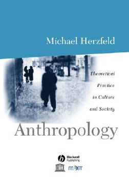 portada anthropology: theoretical practice in culture and society (in English)