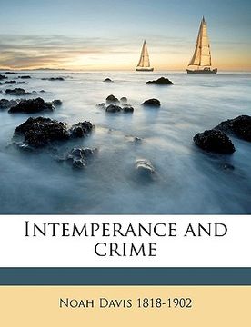 portada intemperance and crime (en Inglés)