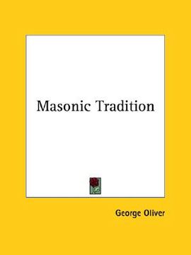 portada masonic tradition (in English)