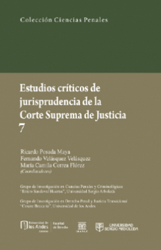 portada ESTUDIOS CRÍTICOS DE JURISPRUDENCIA DE LA CORTE SUPREMA DE JUSTICIA. TOMO 7 (in Spanish)